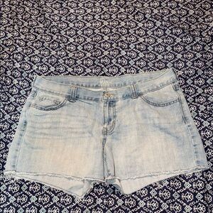 Old Navy Light Blue Denim Cutoff Shorts